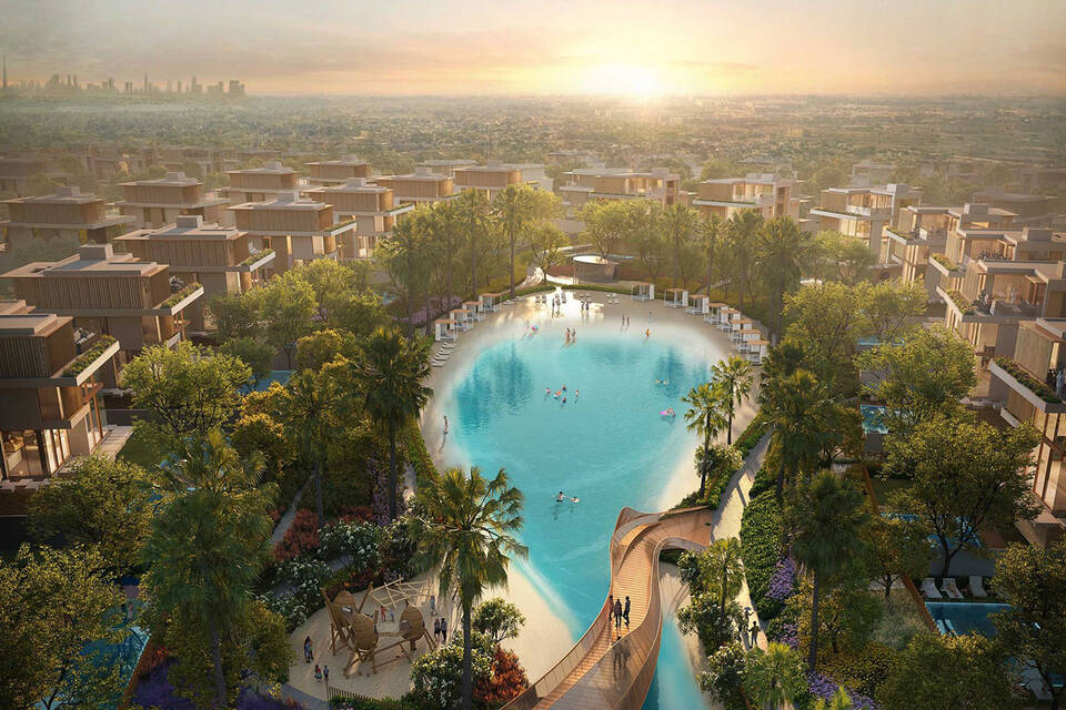 A Collection of six parks, two lagoons, and a surf wave pool